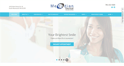 Desktop Screenshot of meridiandental.com